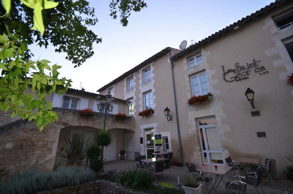 Logis Hotel Le Saint Georges Vivonne Zewnętrze zdjęcie